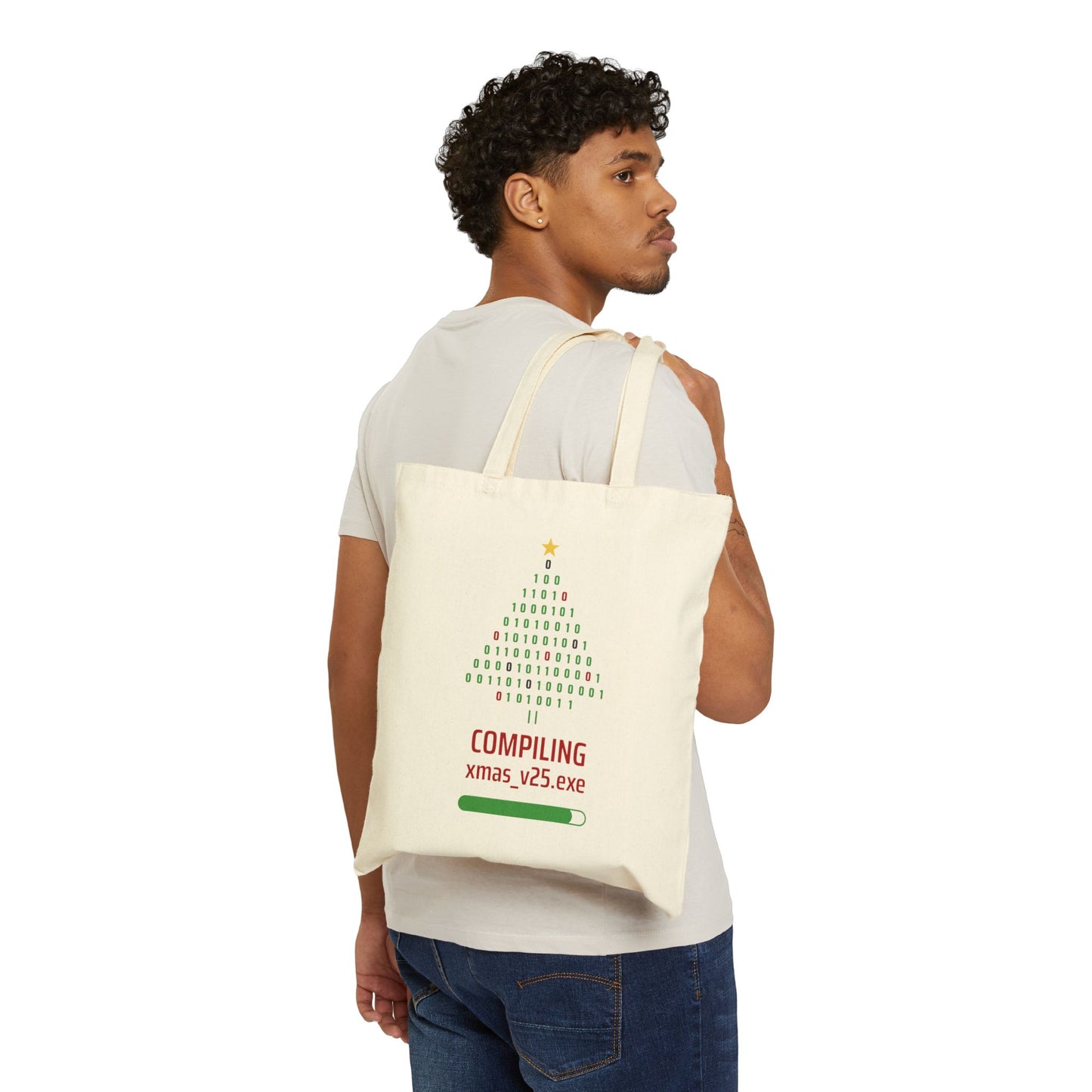 Compiling Christmas Code - Canvas Tote Bag