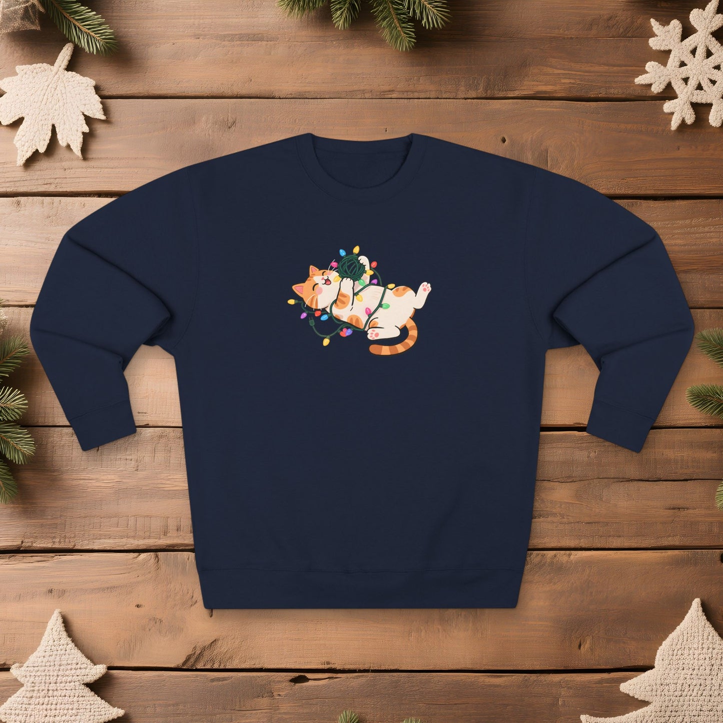 Kitten Holiday Chaos - Unisex Sweatshirt