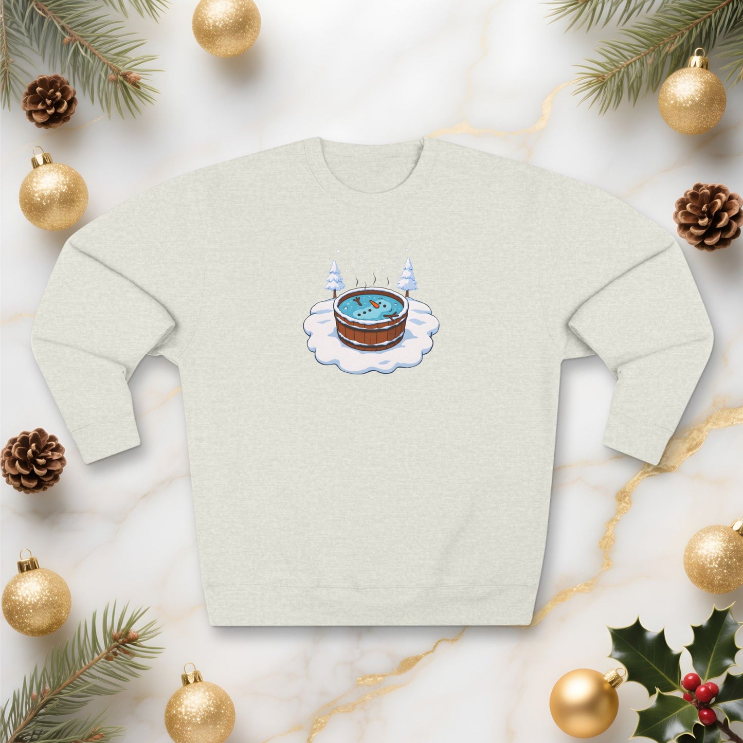 Hot Tub Snowman - Unisex Sweatshirt