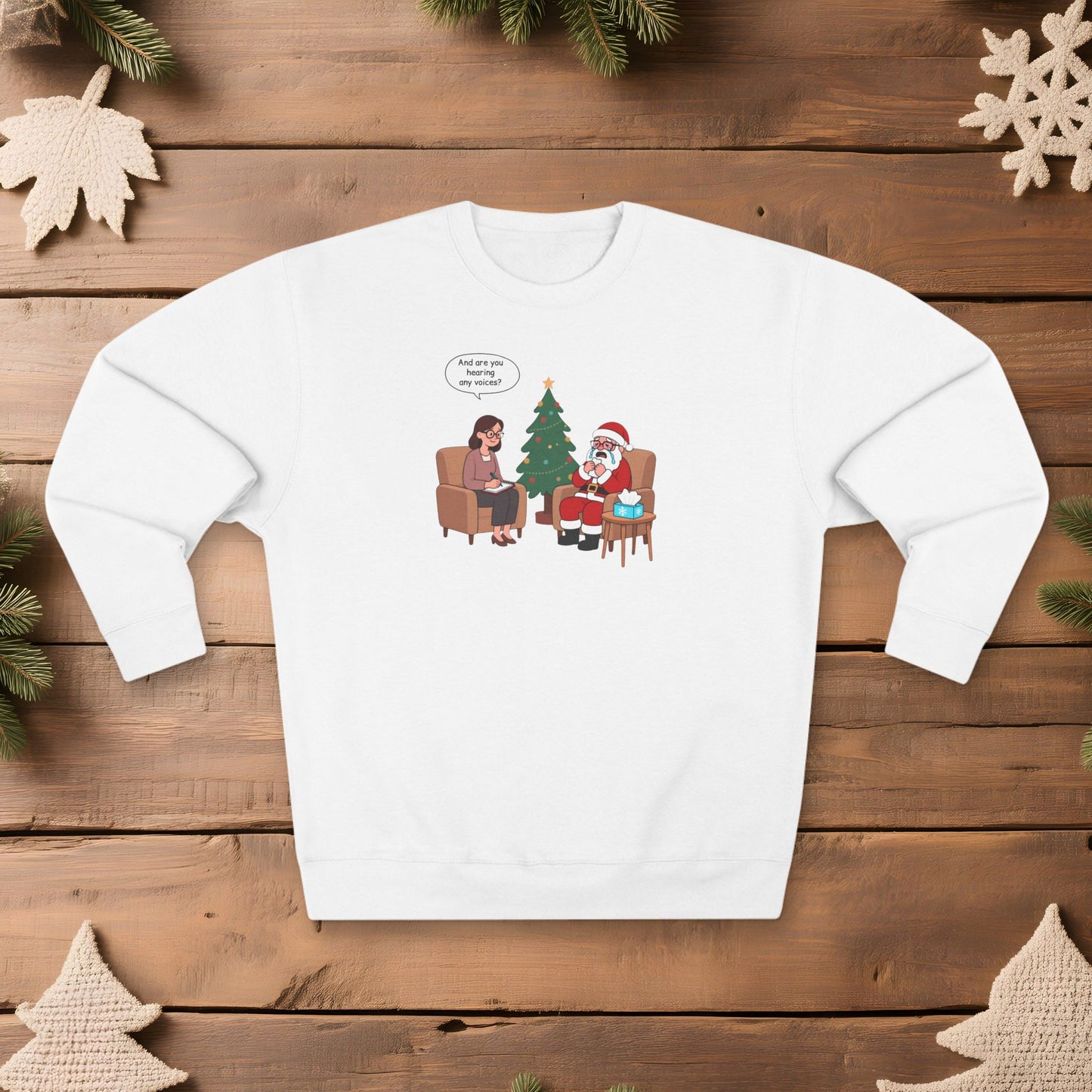 Santa in Therapy - Unisex Sweatshirt
