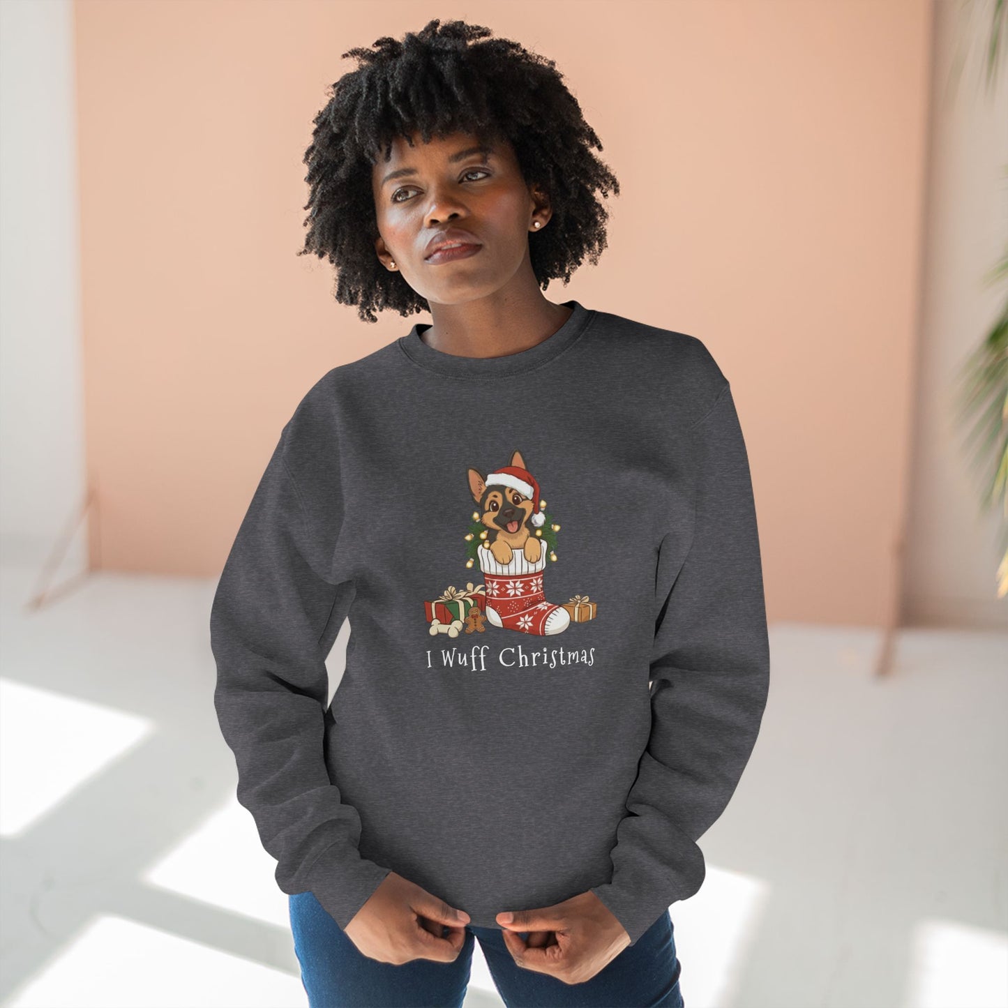 I Wuff Christmas - Unisex Sweatshirt