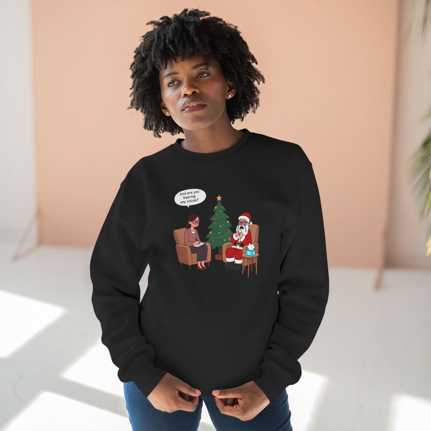 Santa in Therapy - Unisex Sweatshirt