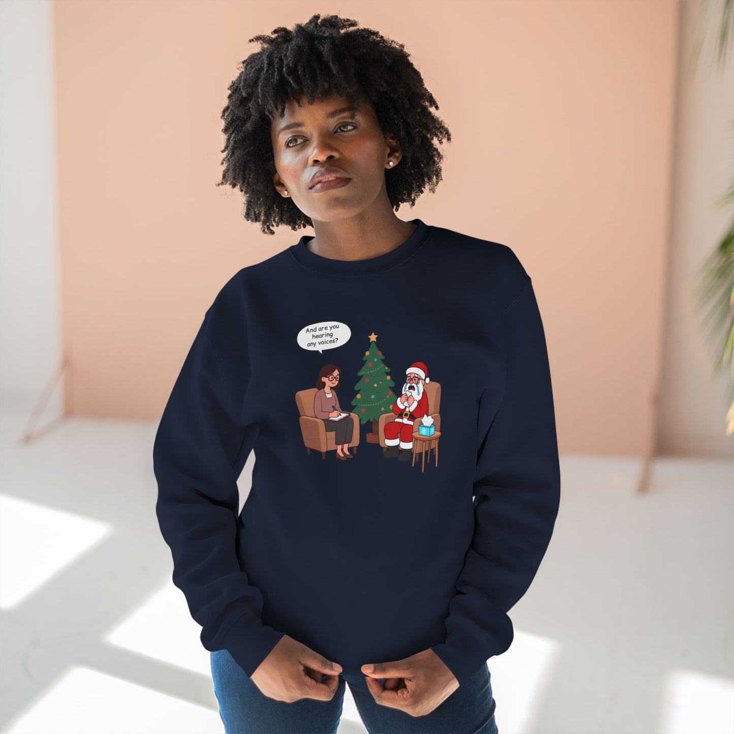 Santa in Therapy - Unisex Sweatshirt