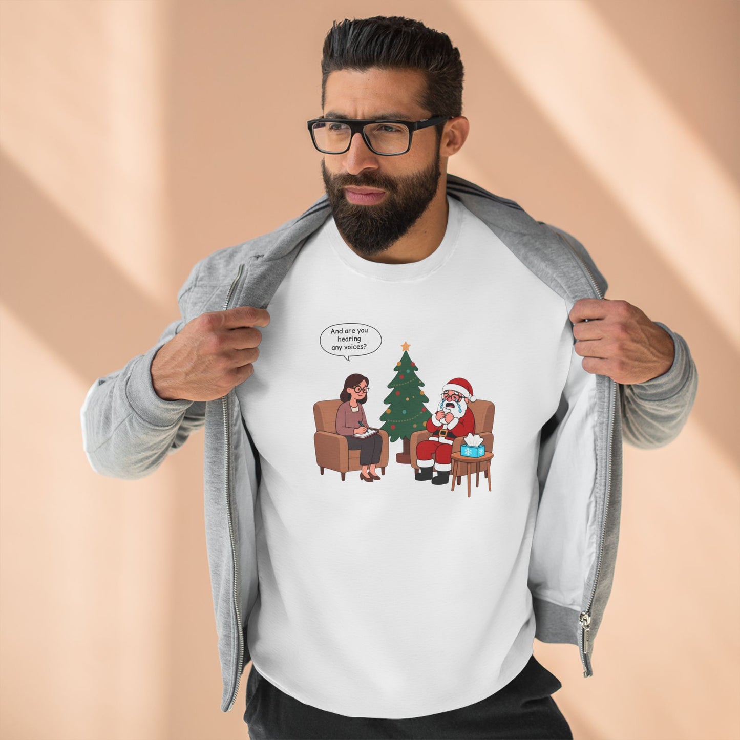 Santa in Therapy - Unisex Sweatshirt