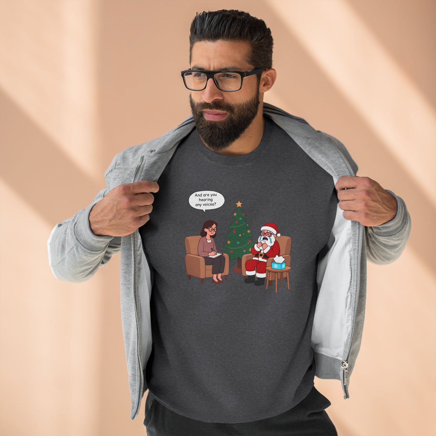 Santa in Therapy - Unisex Sweatshirt