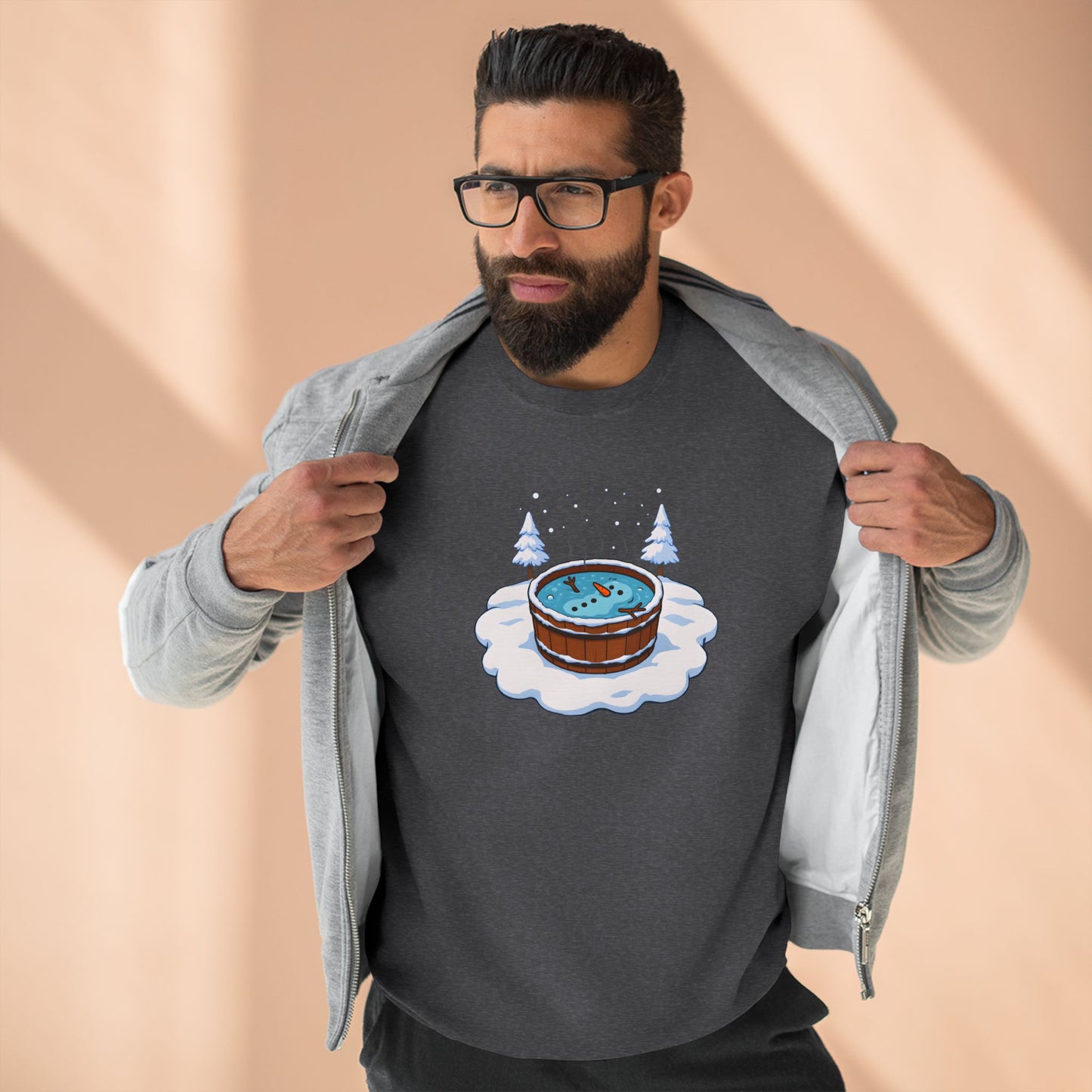 Hot Tub Snowman - Unisex Sweatshirt