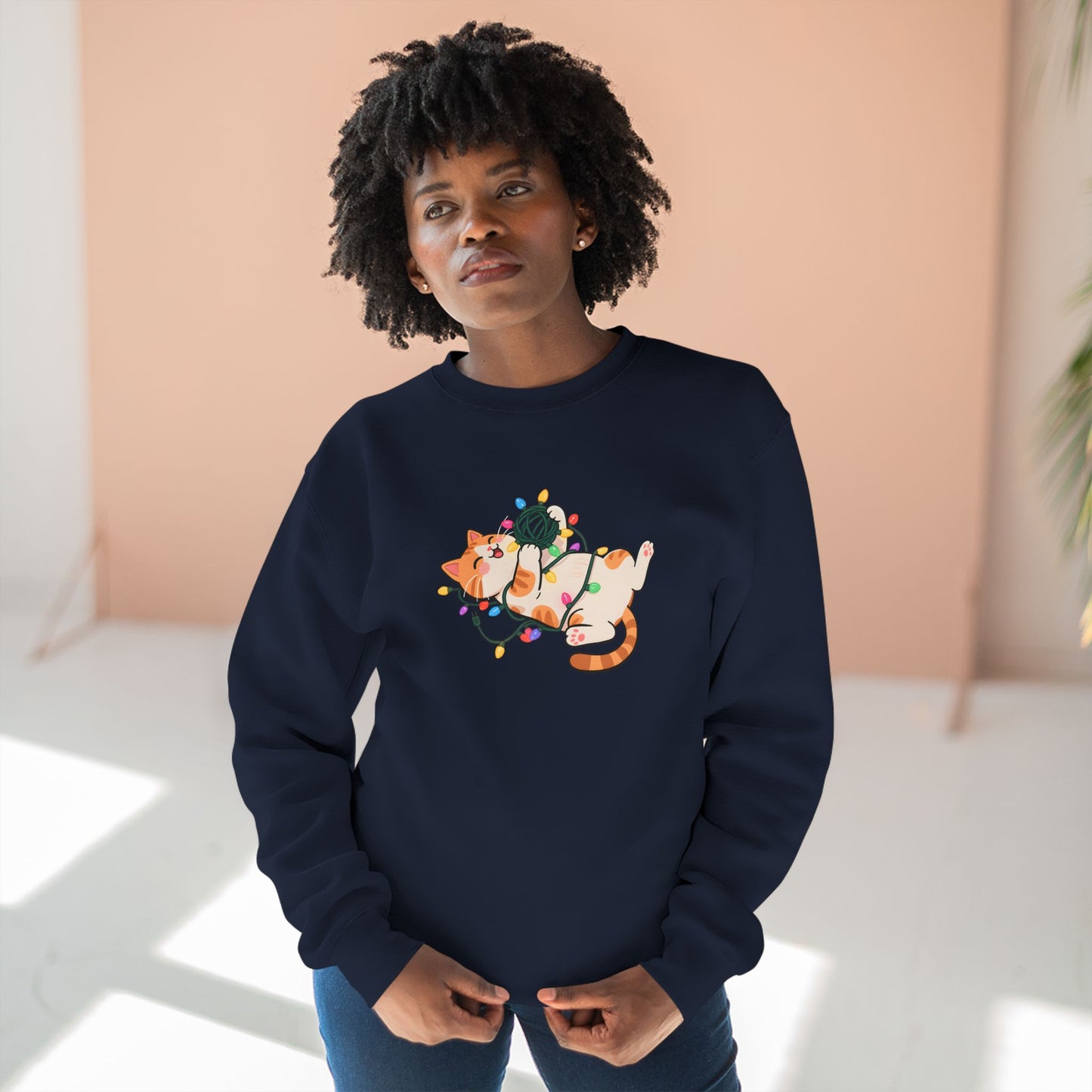 Kitten Holiday Chaos - Unisex Sweatshirt