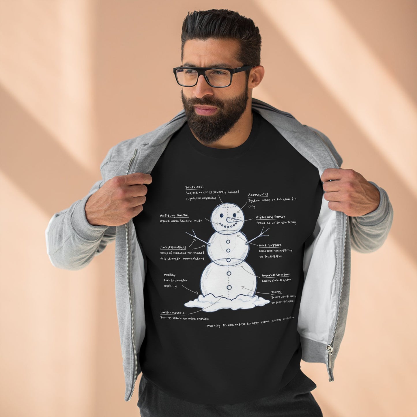 Snowman Engineering Design Review - Unisex Sweatshirt