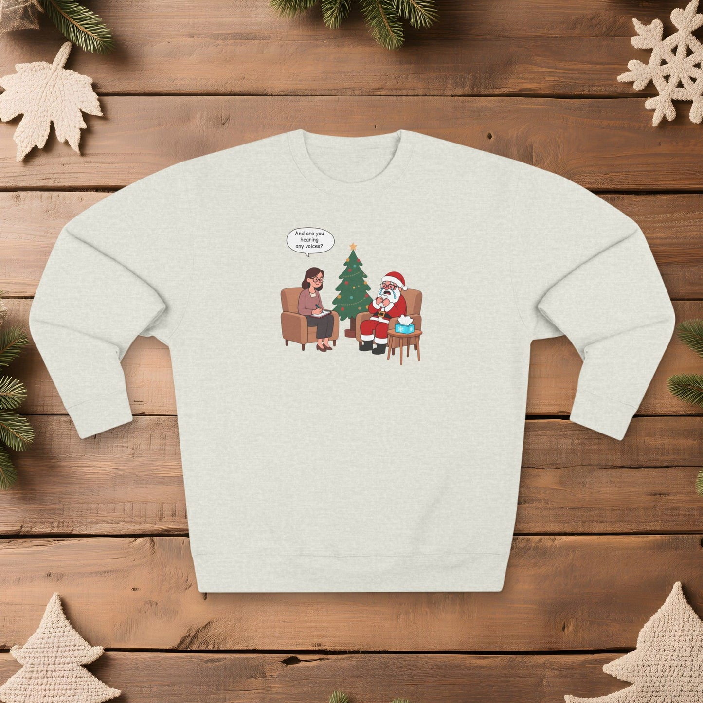Santa in Therapy - Unisex Sweatshirt
