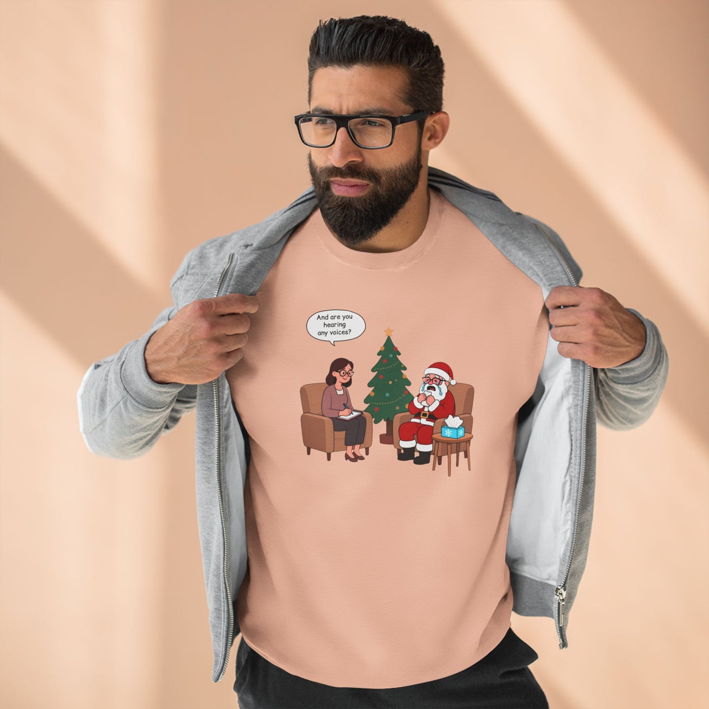 Santa in Therapy - Unisex Sweatshirt