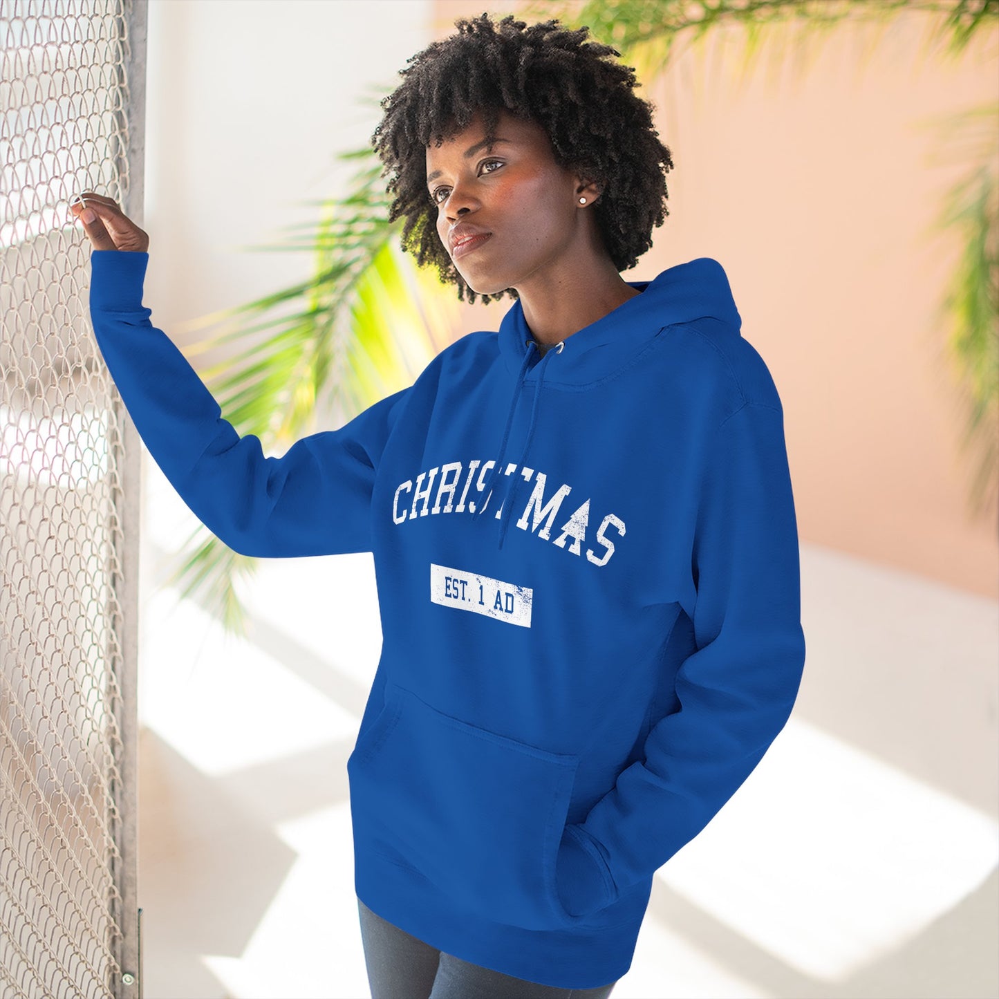 Christmas College Est. 1 AD - Unisex Hoodie