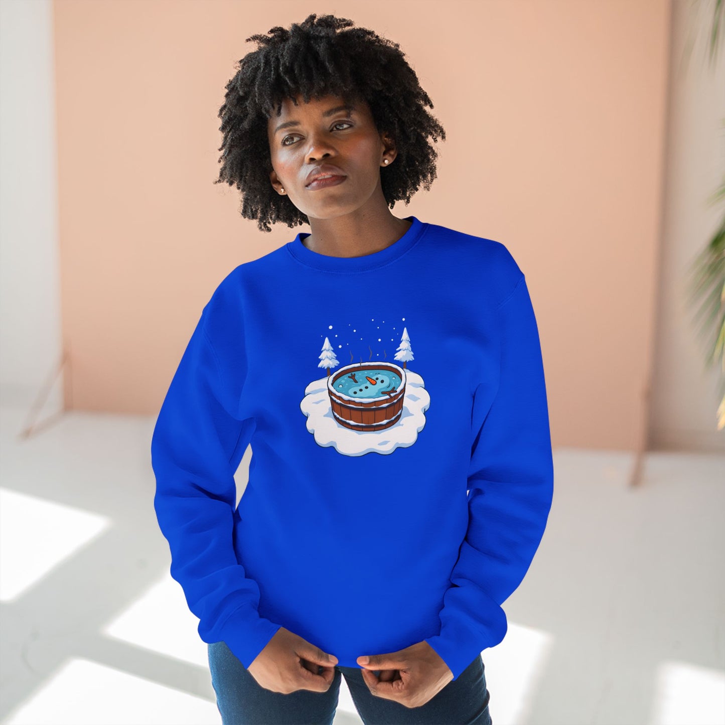 Hot Tub Snowman - Unisex Sweatshirt
