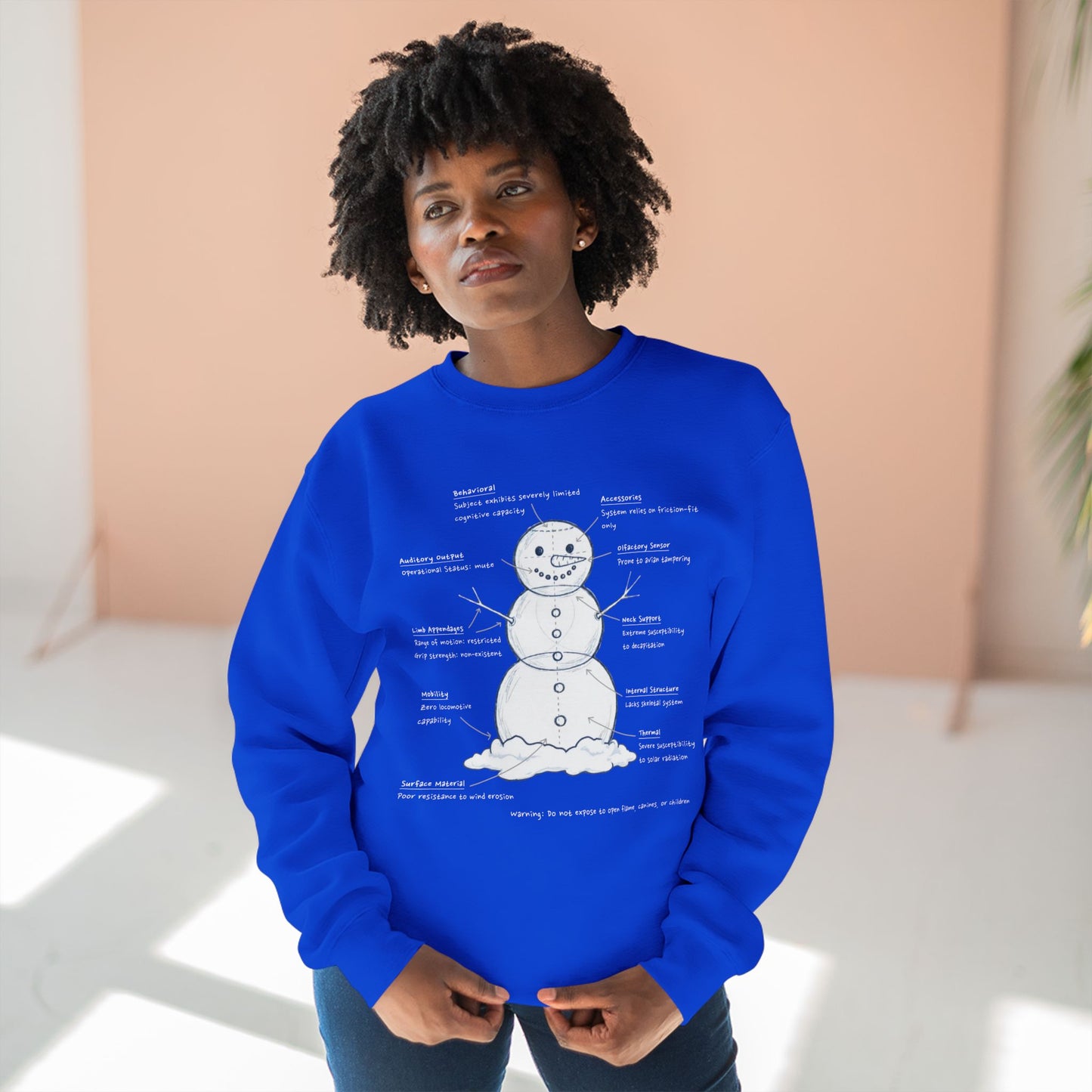 Snowman Engineering Design Review - Unisex Sweatshirt