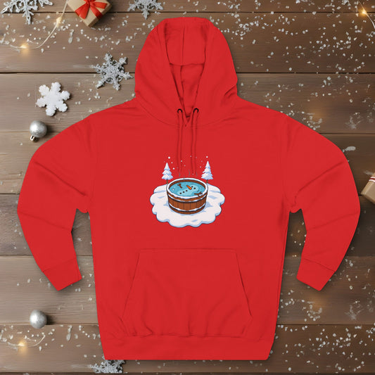 Hot Tub Snowman - Unisex Hoodie