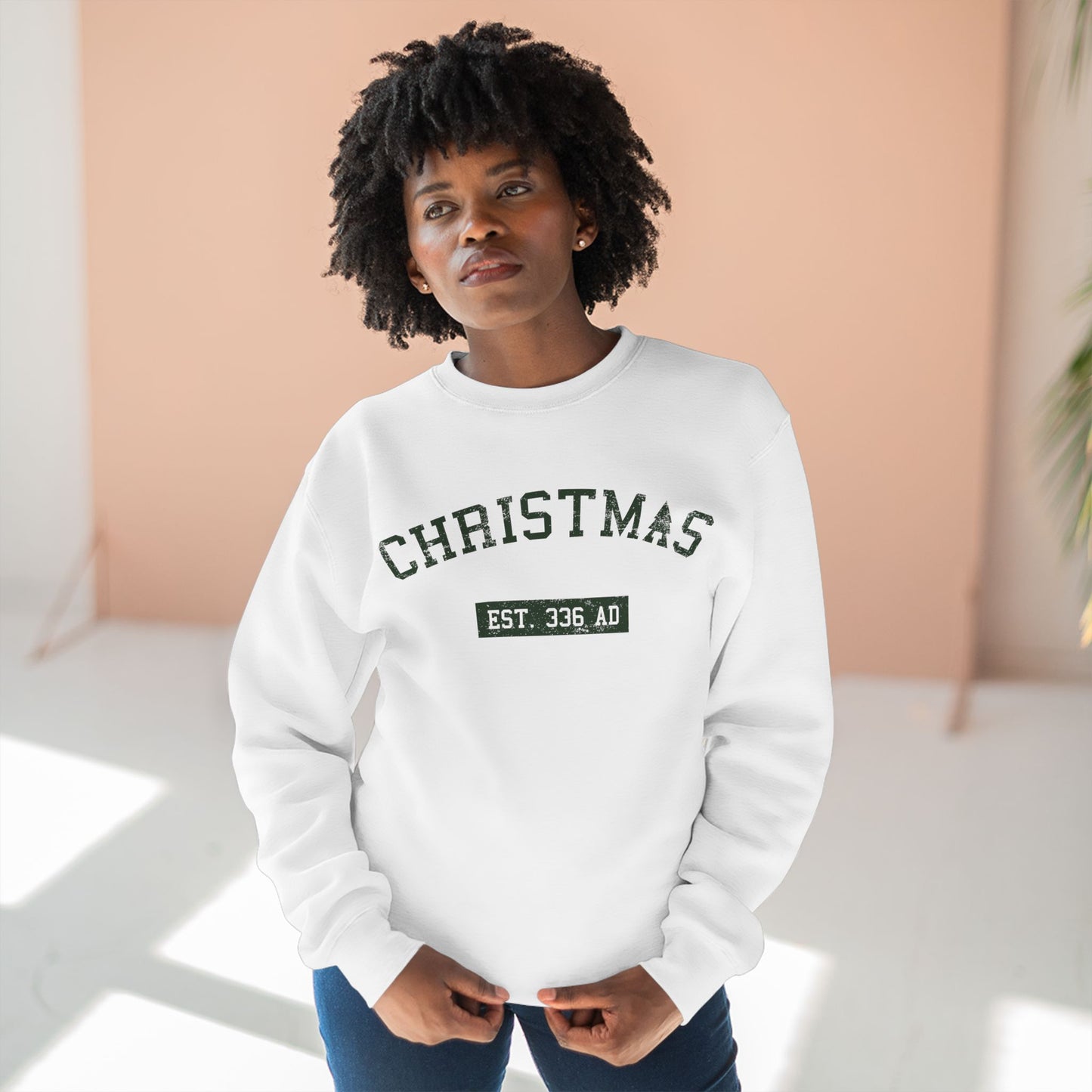 Christmas College Est. 336 AD - Unisex Sweatshirt