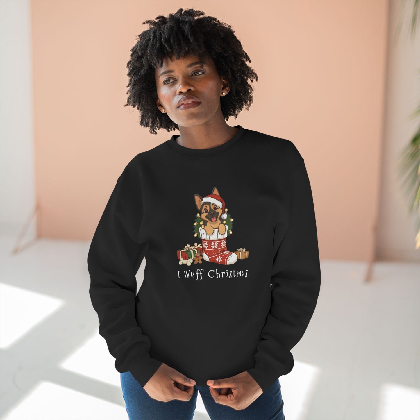 I Wuff Christmas - Unisex Sweatshirt