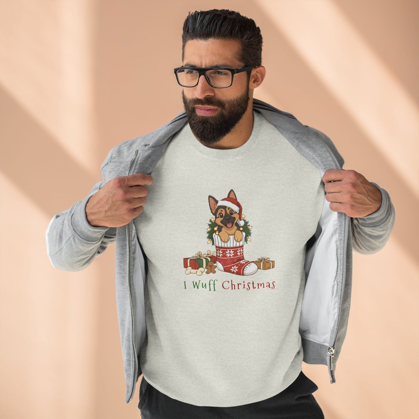 I Wuff Christmas - Unisex Sweatshirt
