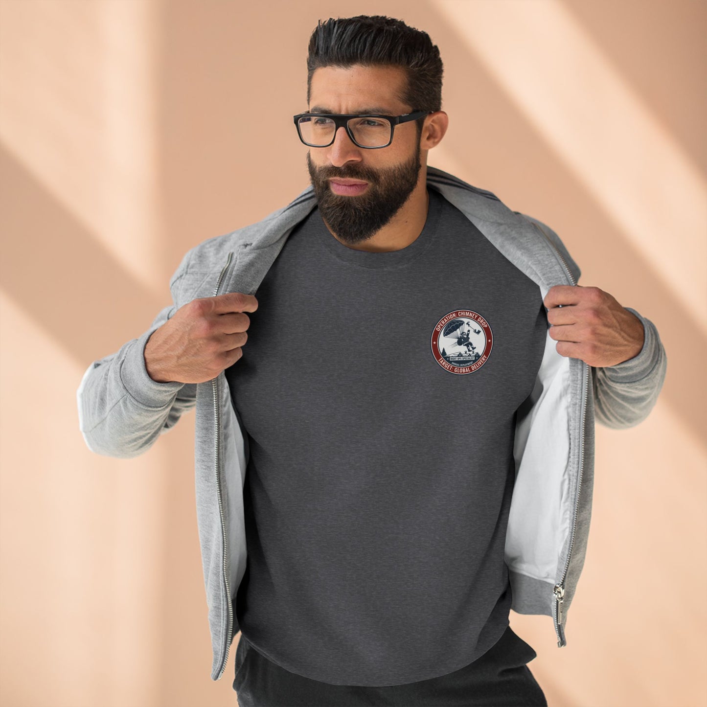 Santa Operation Chimney Drop - Unisex Sweatshirt