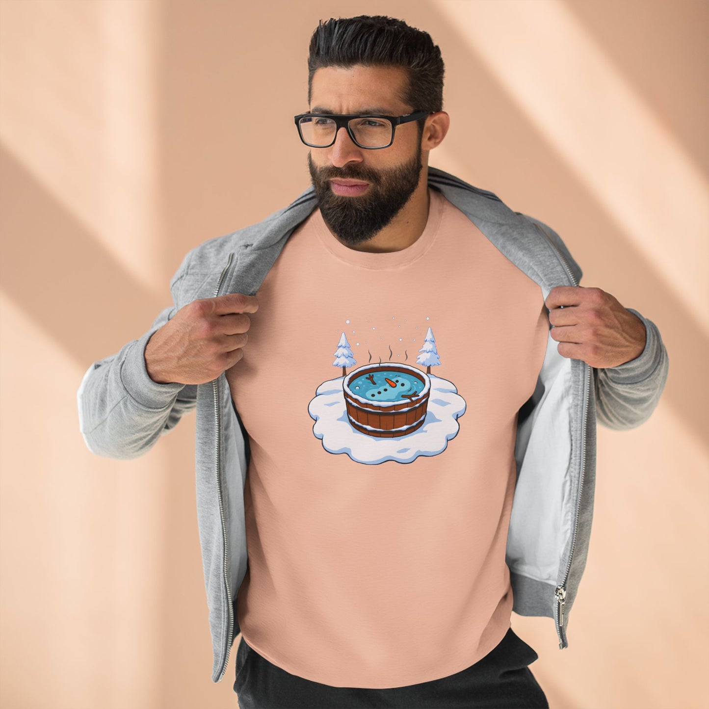 Hot Tub Snowman - Unisex Sweatshirt