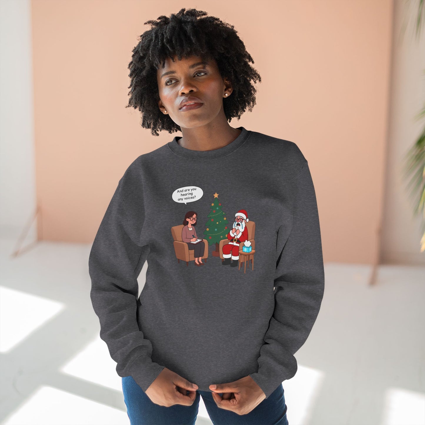 Santa in Therapy - Unisex Sweatshirt