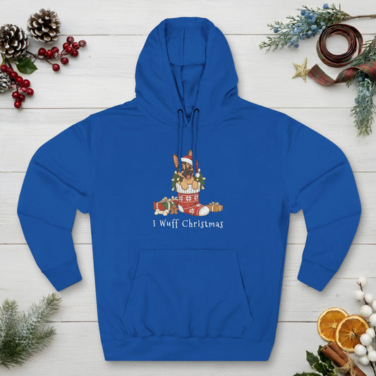 I Wuff Christmas - Unisex Hoodie