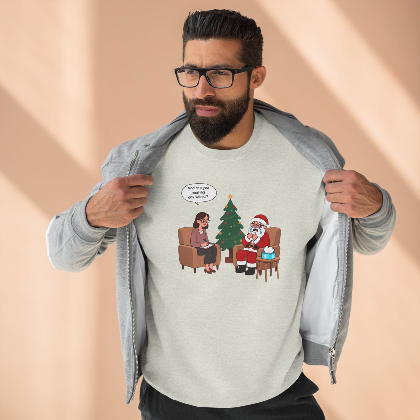 Santa in Therapy - Unisex Sweatshirt