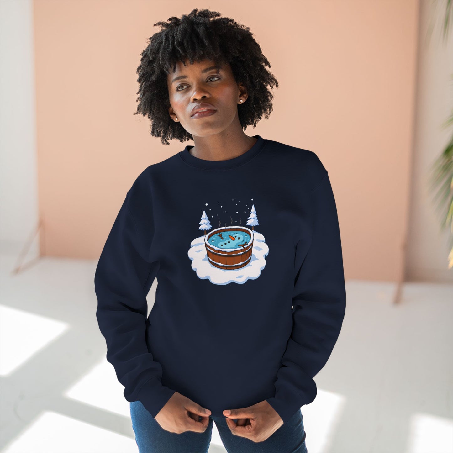 Hot Tub Snowman - Unisex Sweatshirt