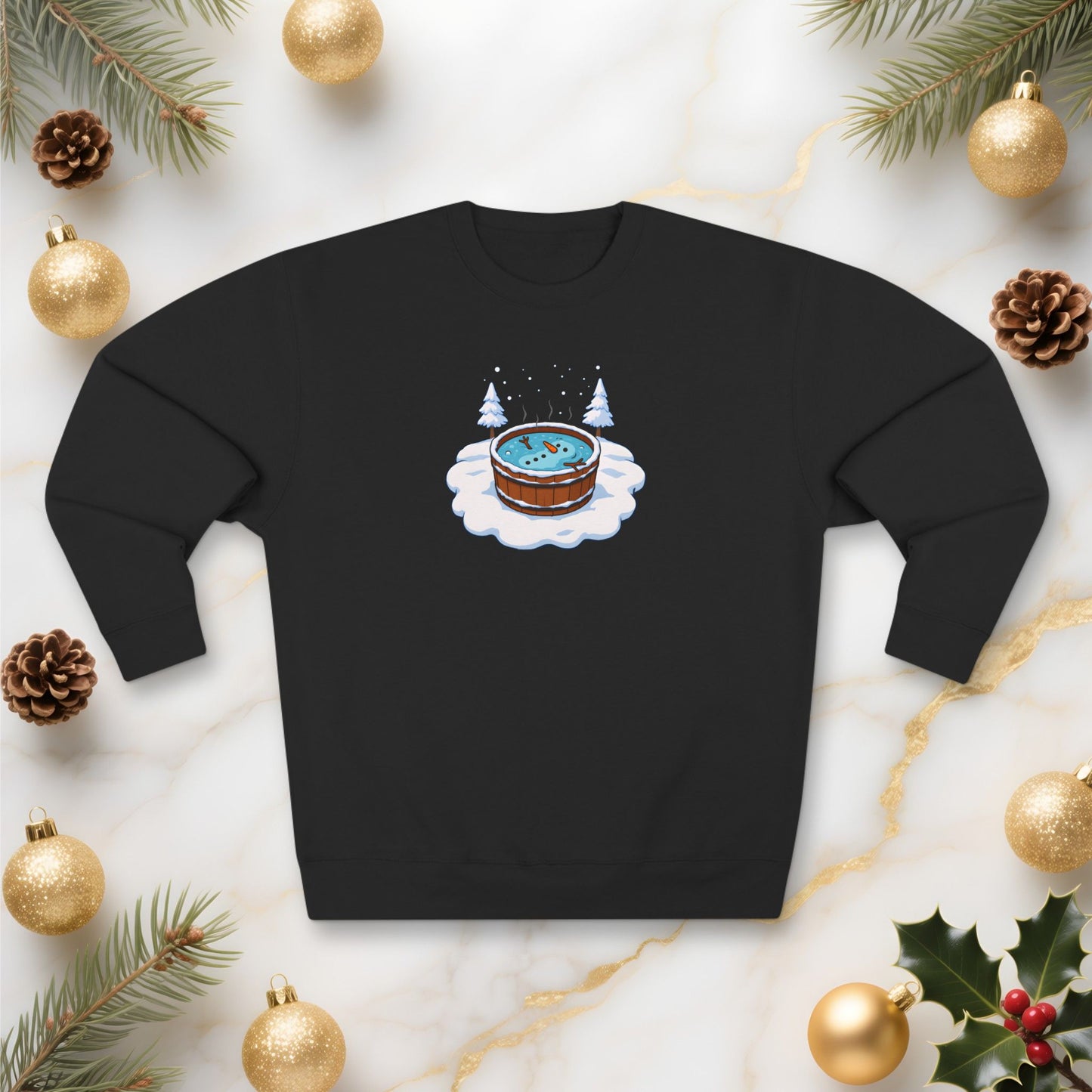 Hot Tub Snowman - Unisex Sweatshirt