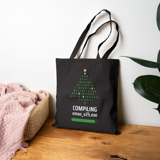 Compiling Christmas Code - Canvas Tote Bag