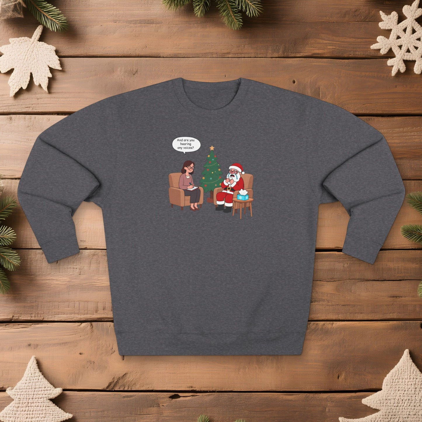 Santa in Therapy - Unisex Sweatshirt
