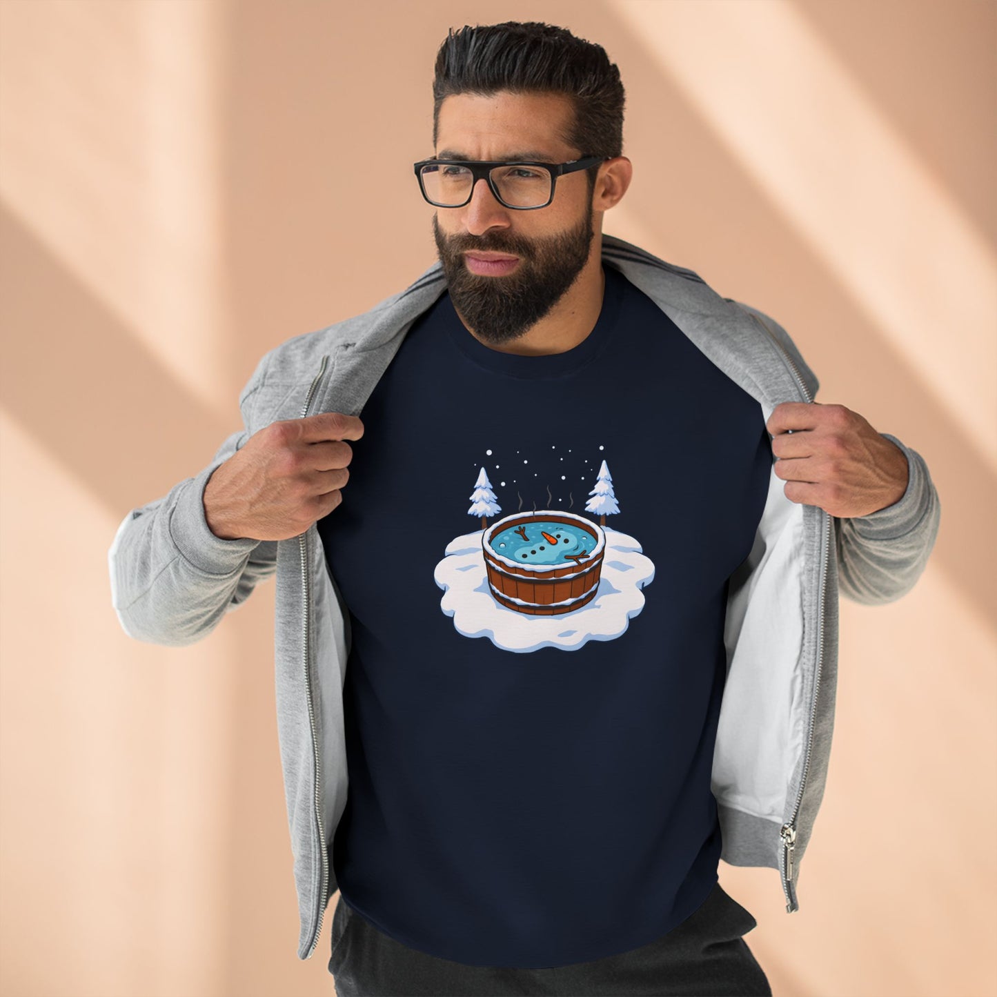 Hot Tub Snowman - Unisex Sweatshirt