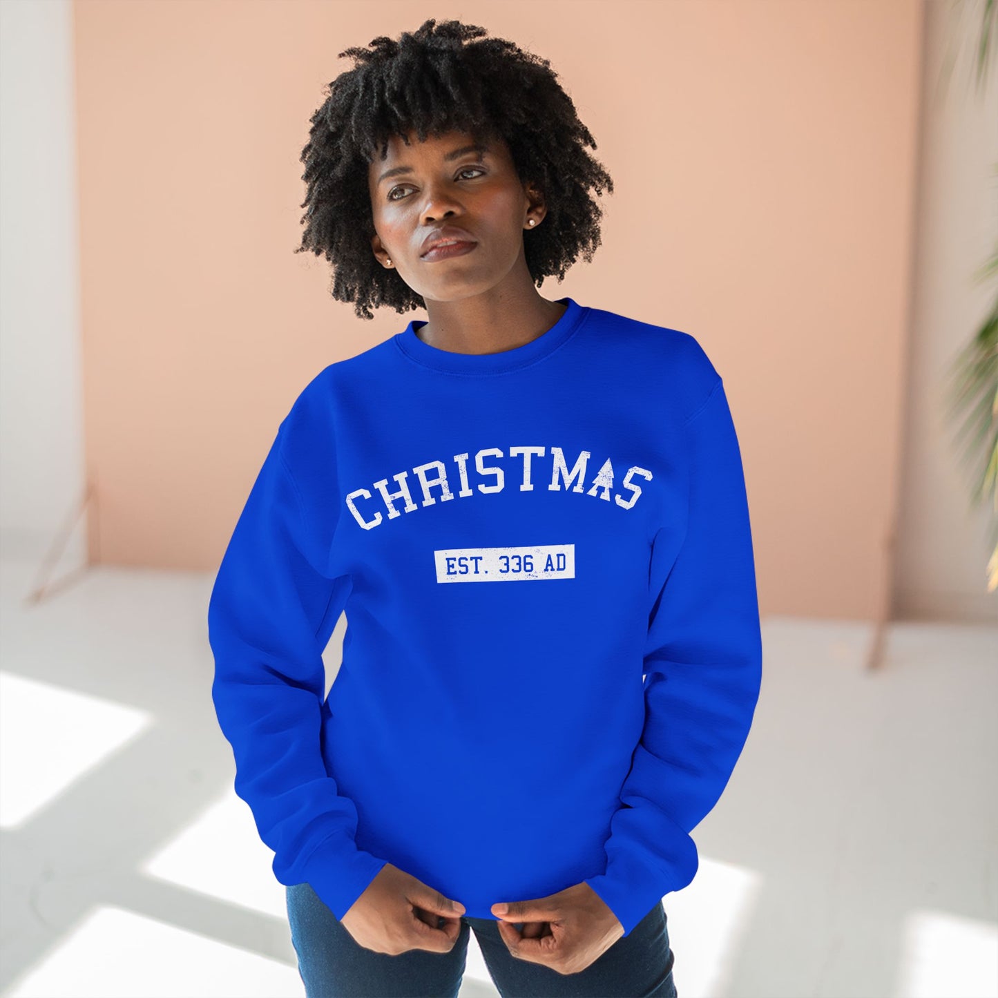 Christmas College Est. 336 AD - Unisex Sweatshirt