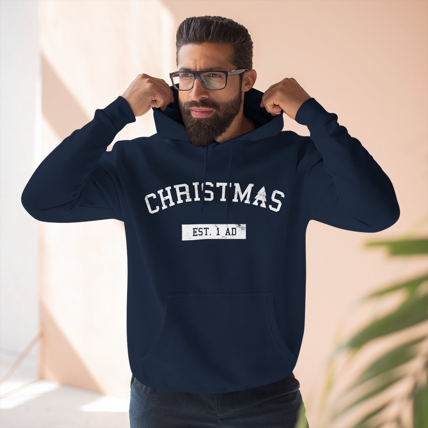 Christmas College Est. 1 AD - Unisex Hoodie