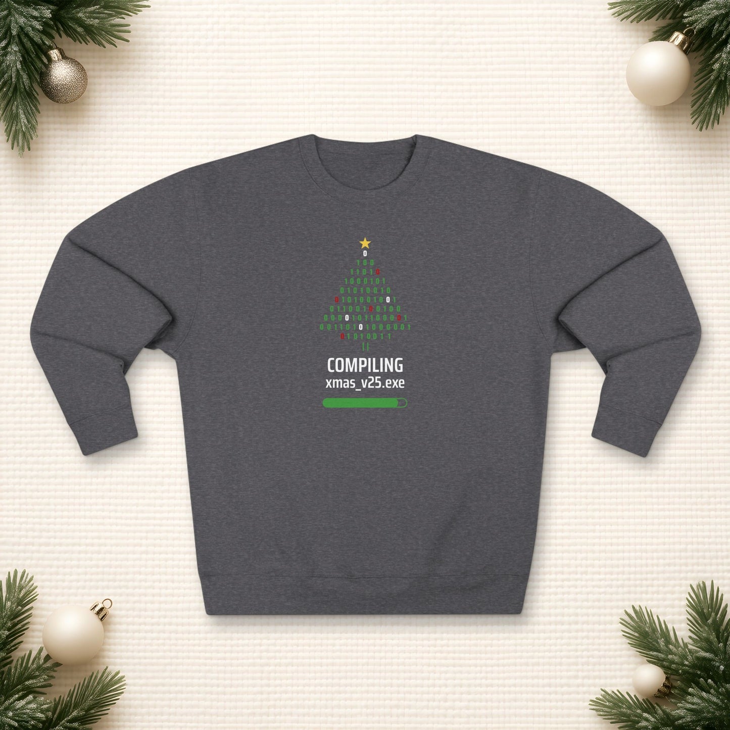 Compiling Christmas Code - Unisex Sweatshirt
