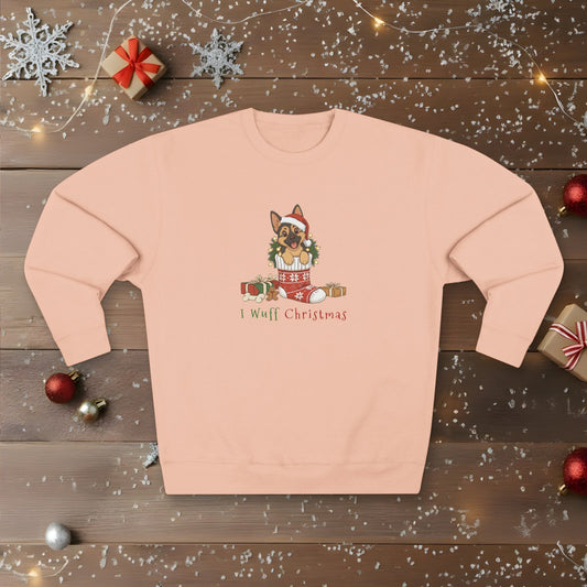 I Wuff Christmas - Unisex Sweatshirt