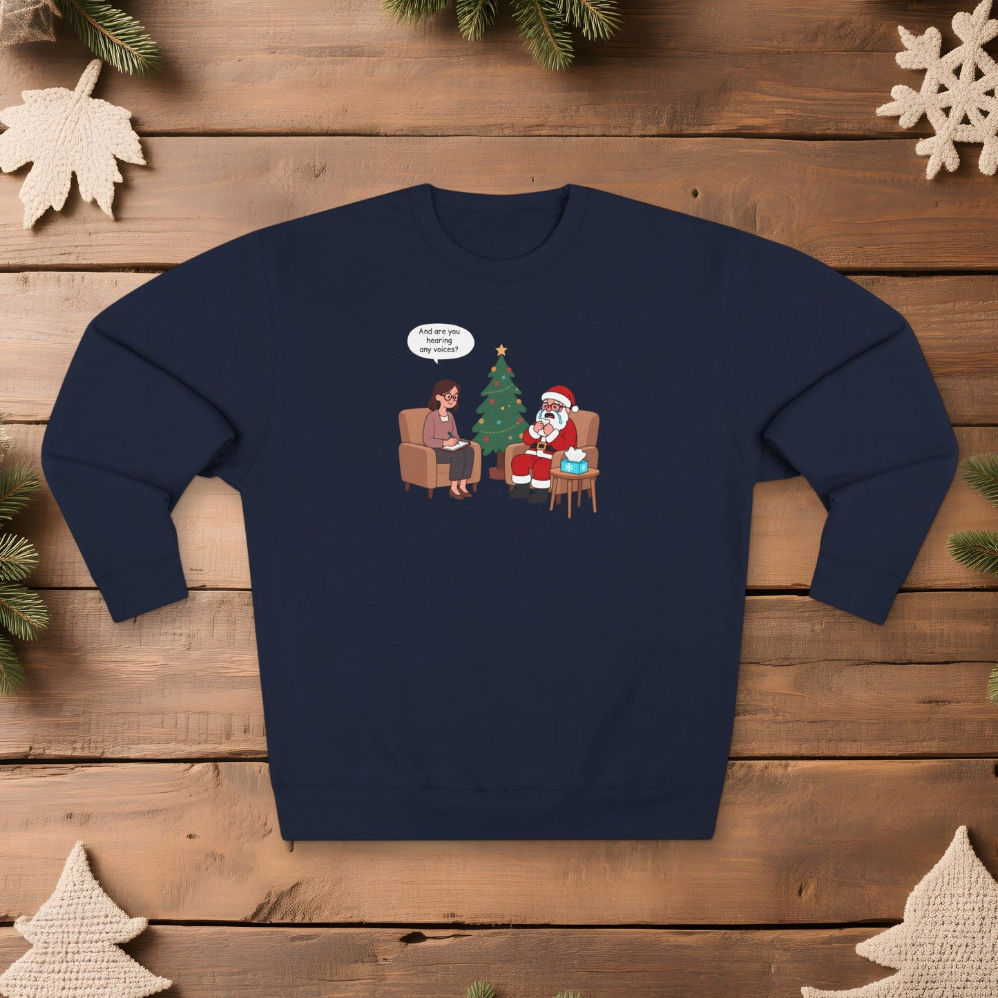 Santa in Therapy - Unisex Sweatshirt