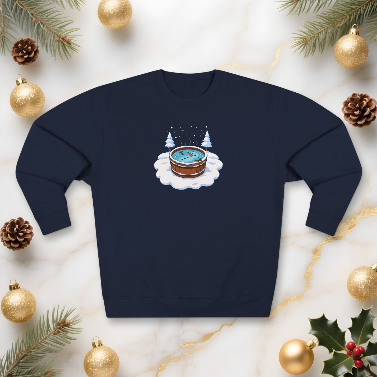 Hot Tub Snowman - Unisex Sweatshirt