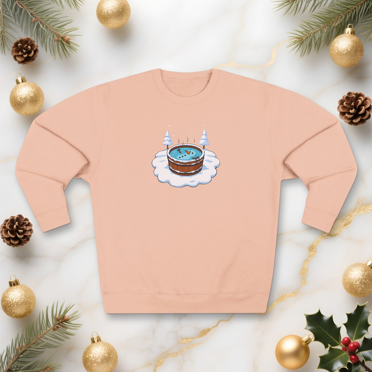 Hot Tub Snowman - Unisex Sweatshirt