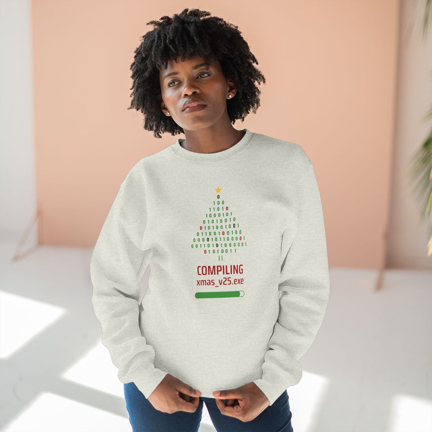 Compiling Christmas Code - Unisex Sweatshirt