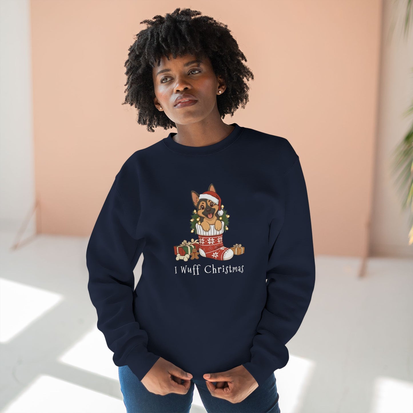 I Wuff Christmas - Unisex Sweatshirt