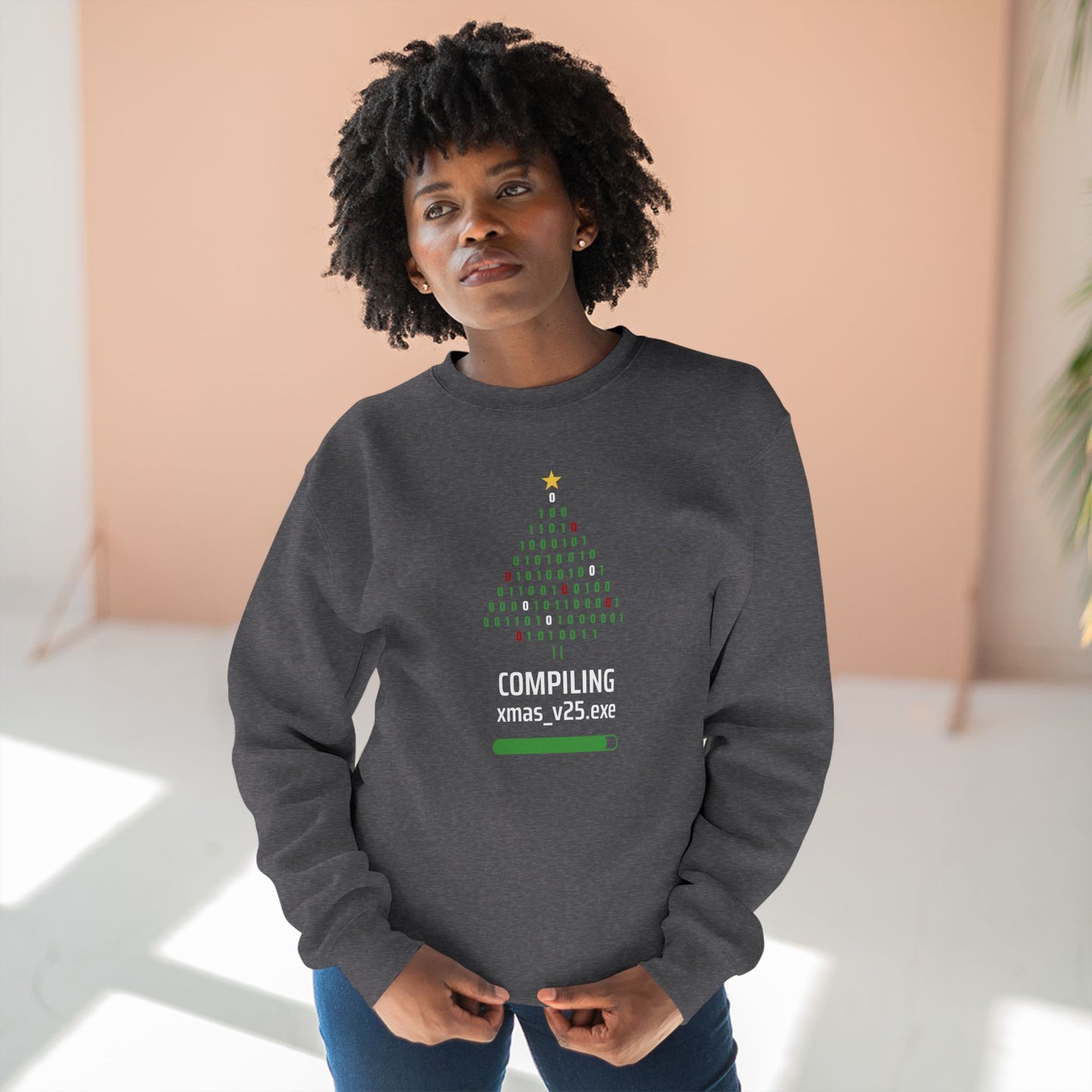 Compiling Christmas Code - Unisex Sweatshirt