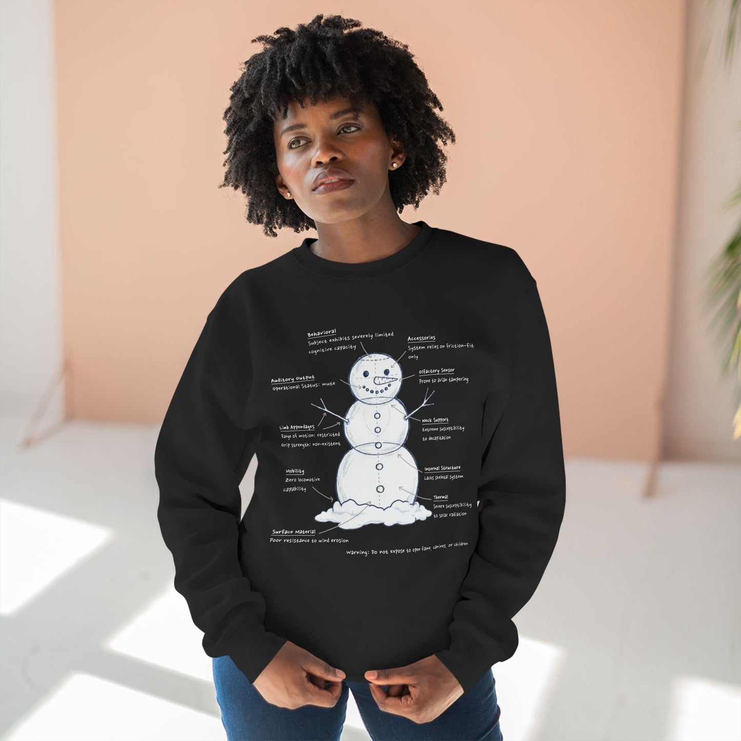 Snowman Engineering Design Review - Unisex Sweatshirt
