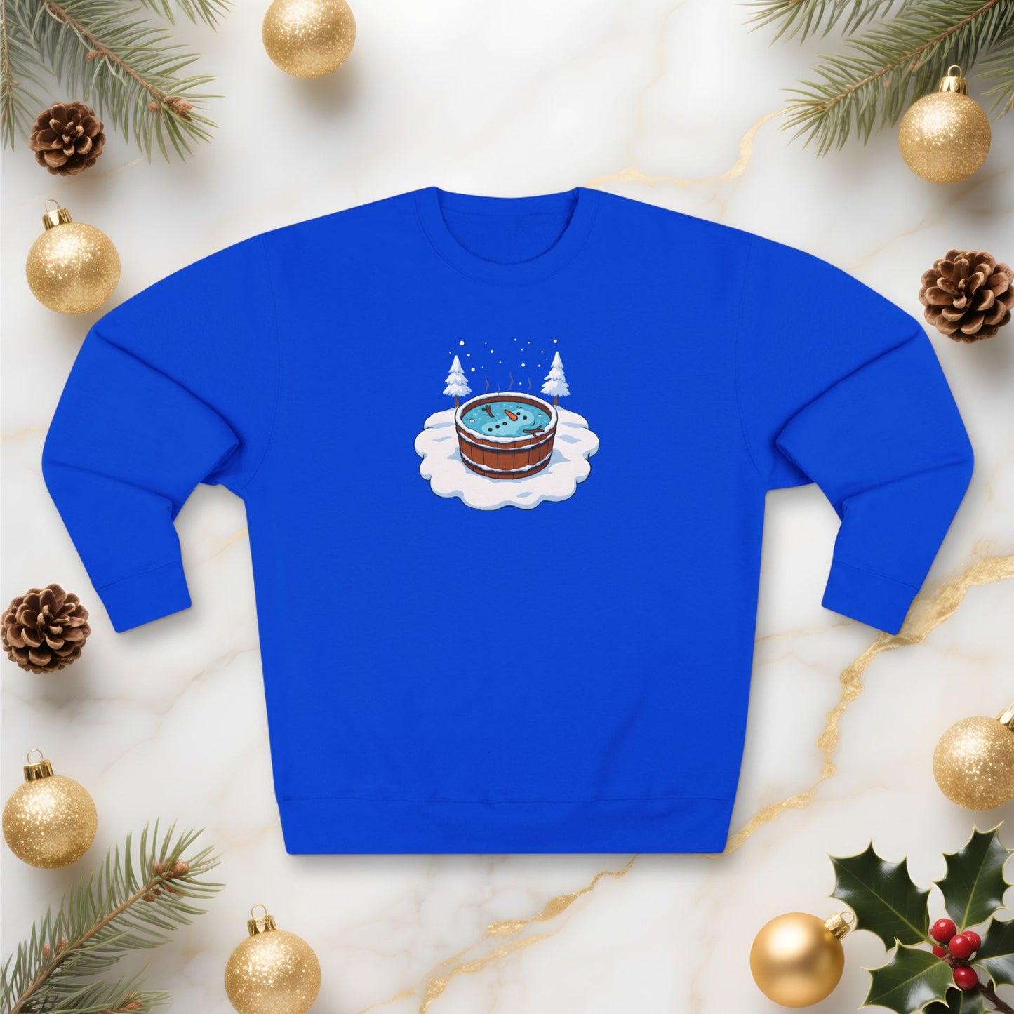 Hot Tub Snowman - Unisex Sweatshirt