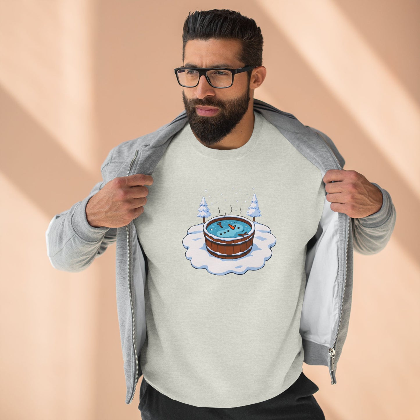 Hot Tub Snowman - Unisex Sweatshirt