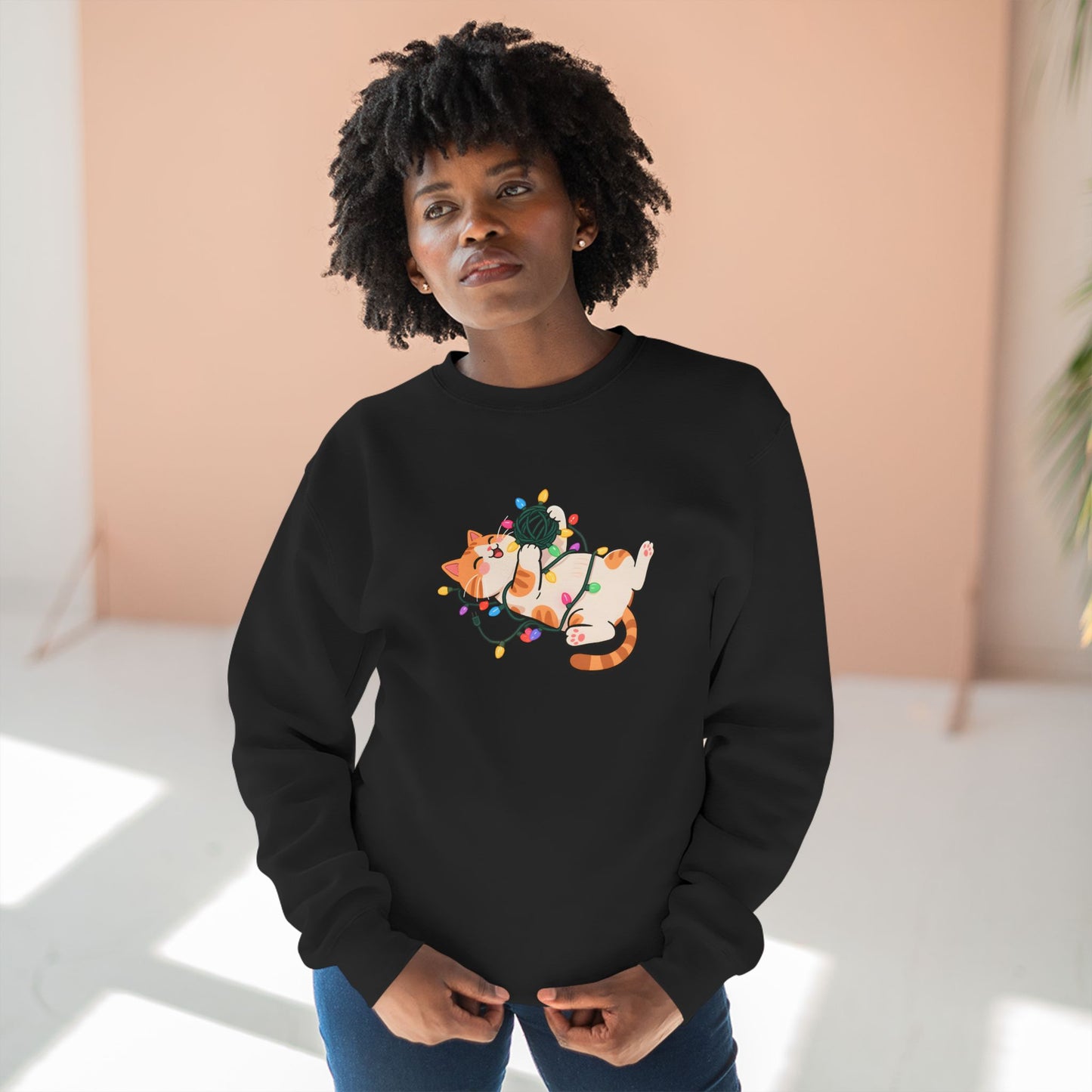Kitten Holiday Chaos - Unisex Sweatshirt