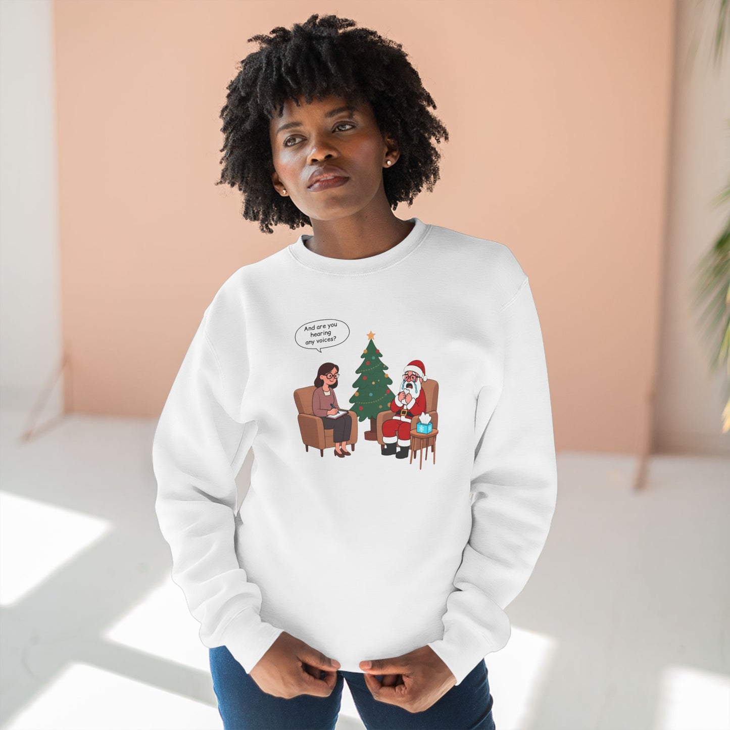 Santa in Therapy - Unisex Sweatshirt
