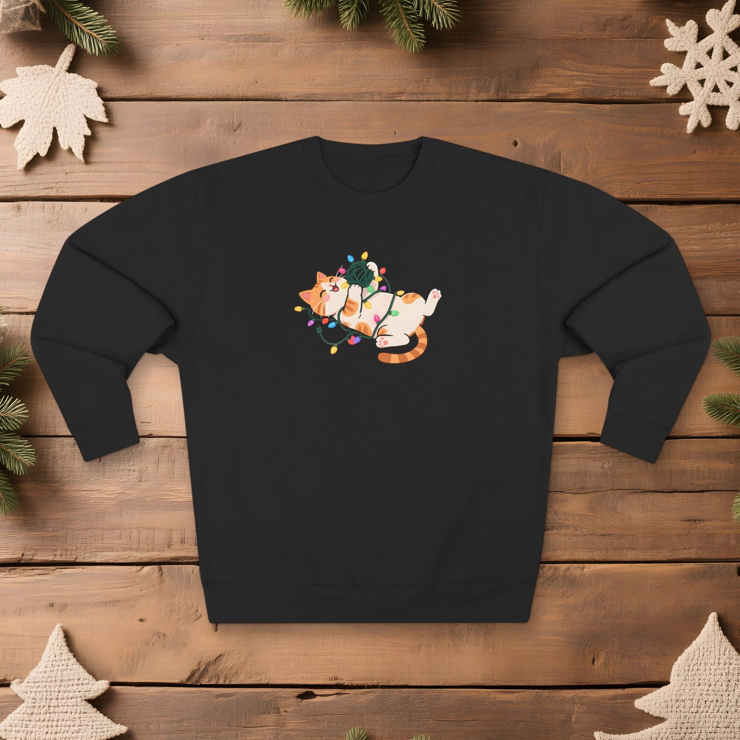 Kitten Holiday Chaos - Unisex Sweatshirt