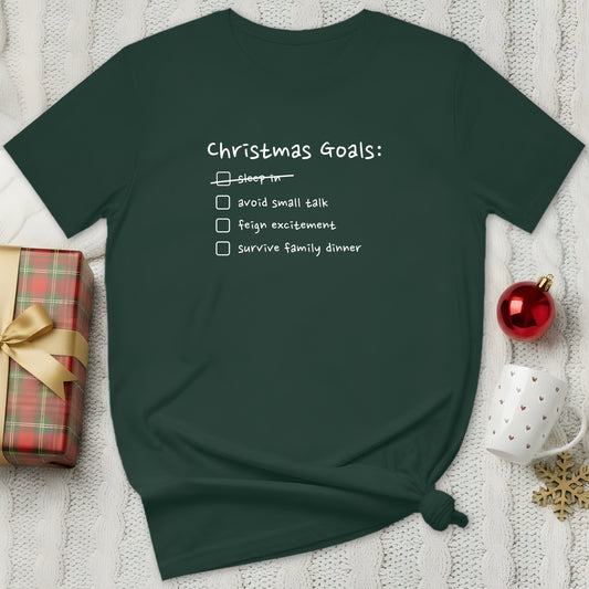 Christmas Goals - Unisex Tee