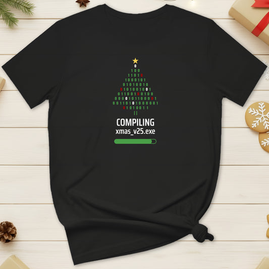 Compiling Christmas Code - Unisex Tee